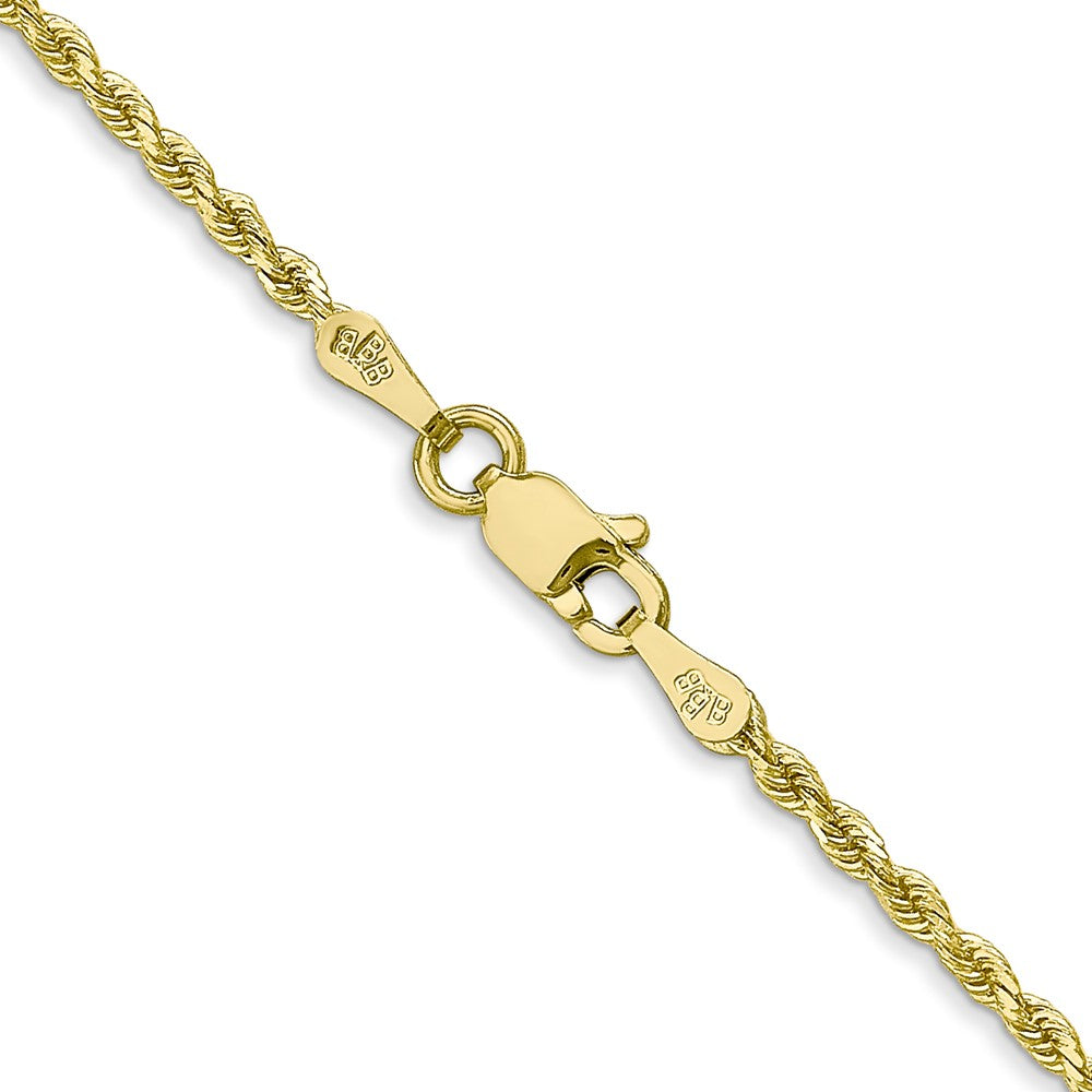 10k 1.75m Diamond-cut Rope Chain