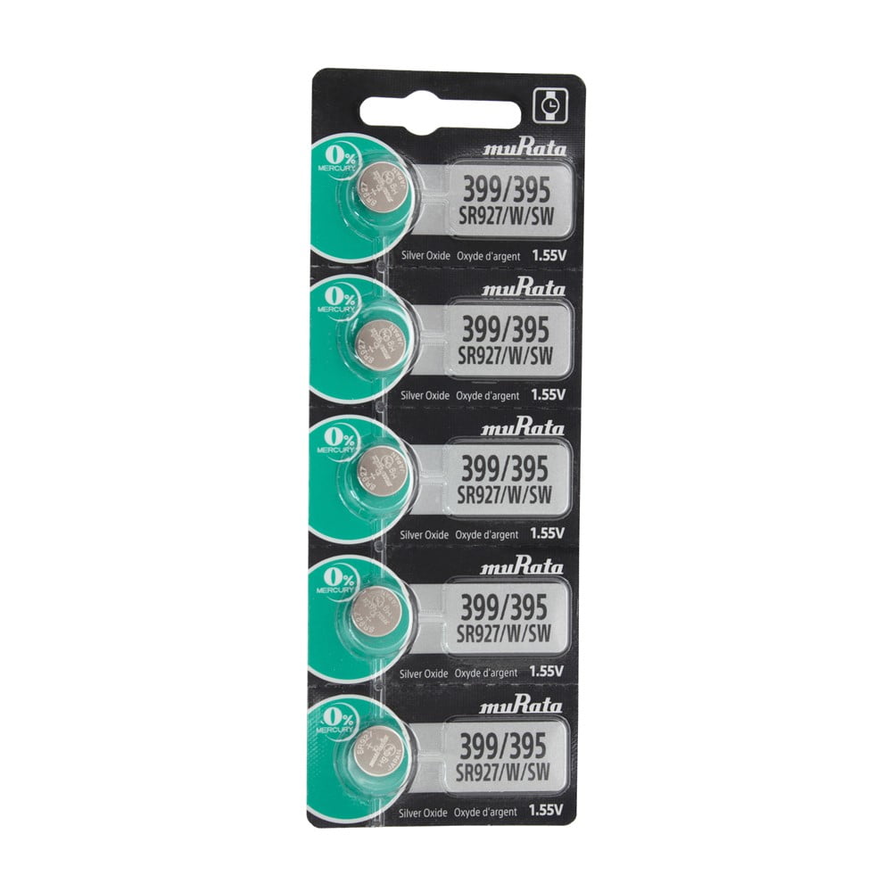 Pkg/5 Type 399/395 MuRata Watch Battery Tear Strip QSWB399