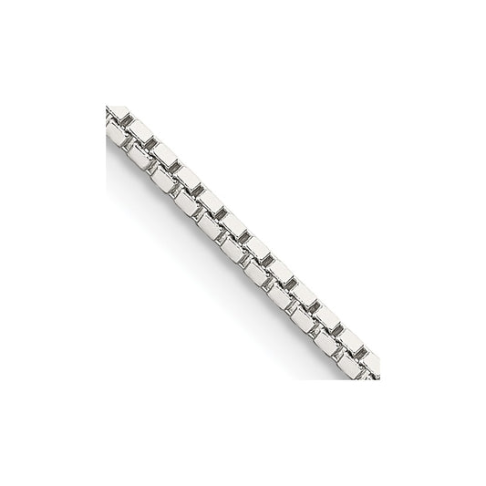 Sterling Silver 1.5mm Box Chain 20 Inches