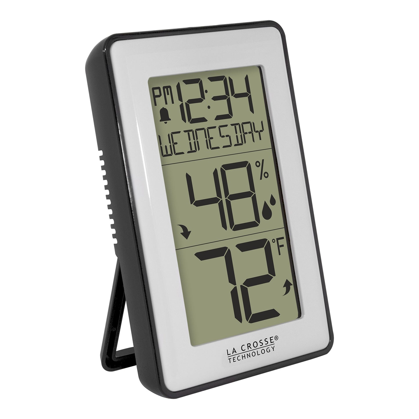 La Crosse Technology Digital Weather Station with Hygrometer and Time, 1 Each, 308-1911
