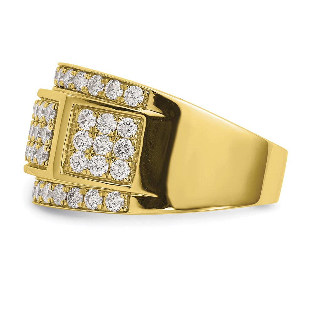 IBGoodman 10k 2 carat Lab Grown Diamond VS/SI+ G+ Men's Ring