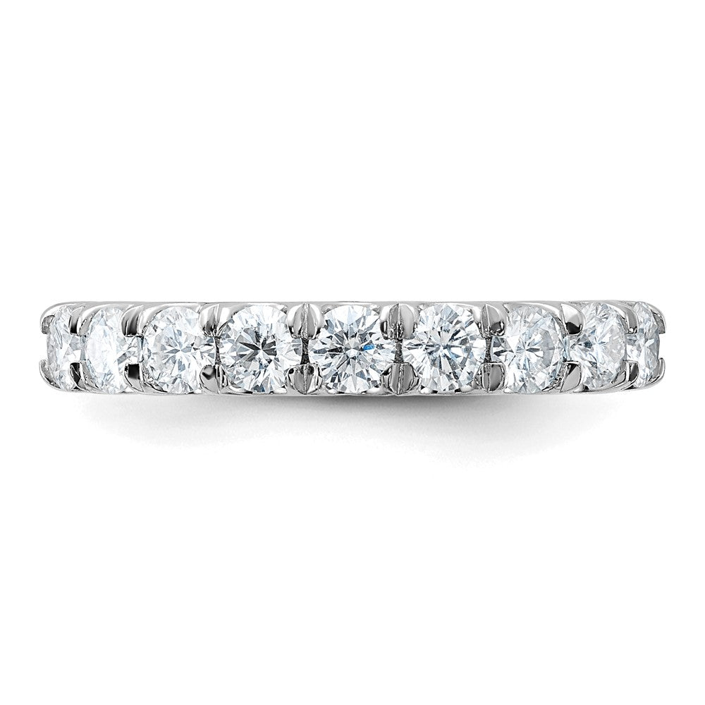14kw 1ct. 9 Stone G H I True Light Moissanite Band