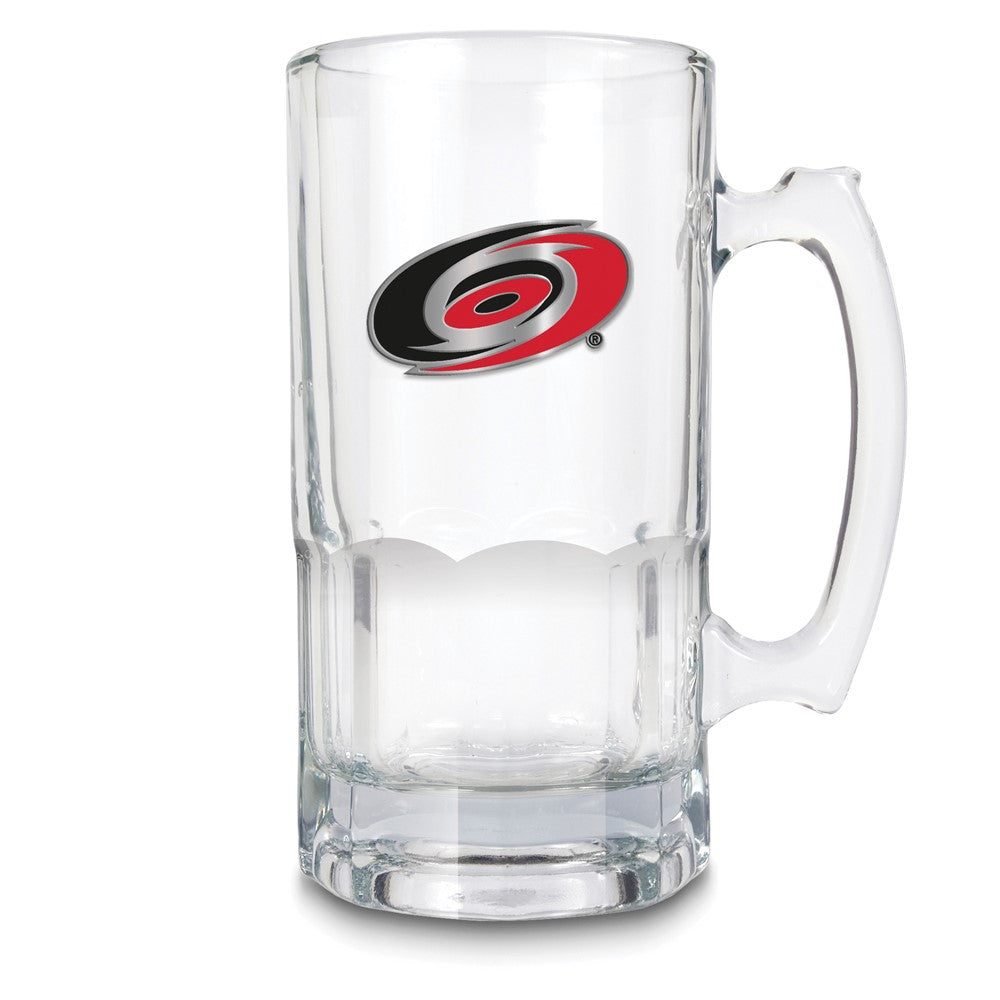 NHL Carolina Hurricanes Glass 32 ounce Macho Mug