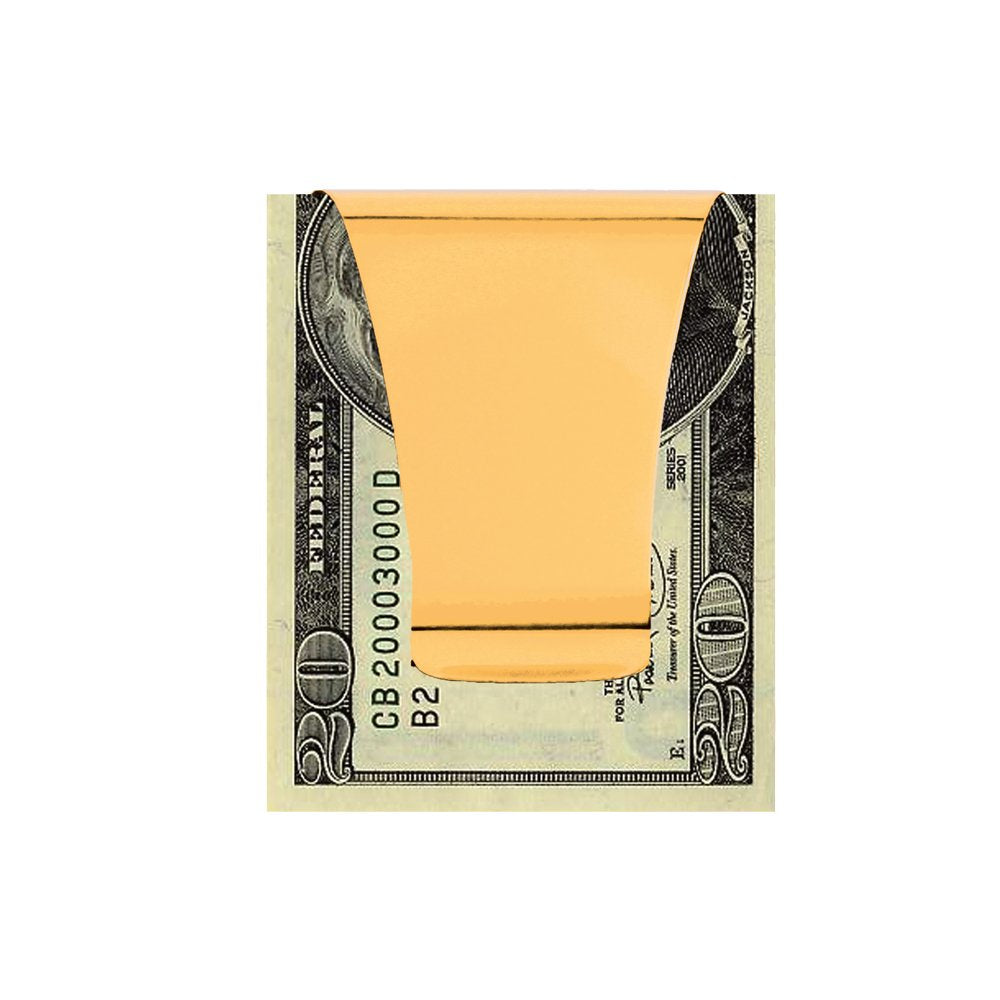 Gold-Toned Smart Money Clip QGP8035