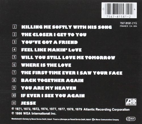 Roberta Flack - Best of - Music & Performance - CD