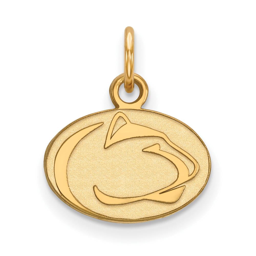 10k Gold LogoArt Penn State University Lion Extra Small Pendant Q1Y003PSU