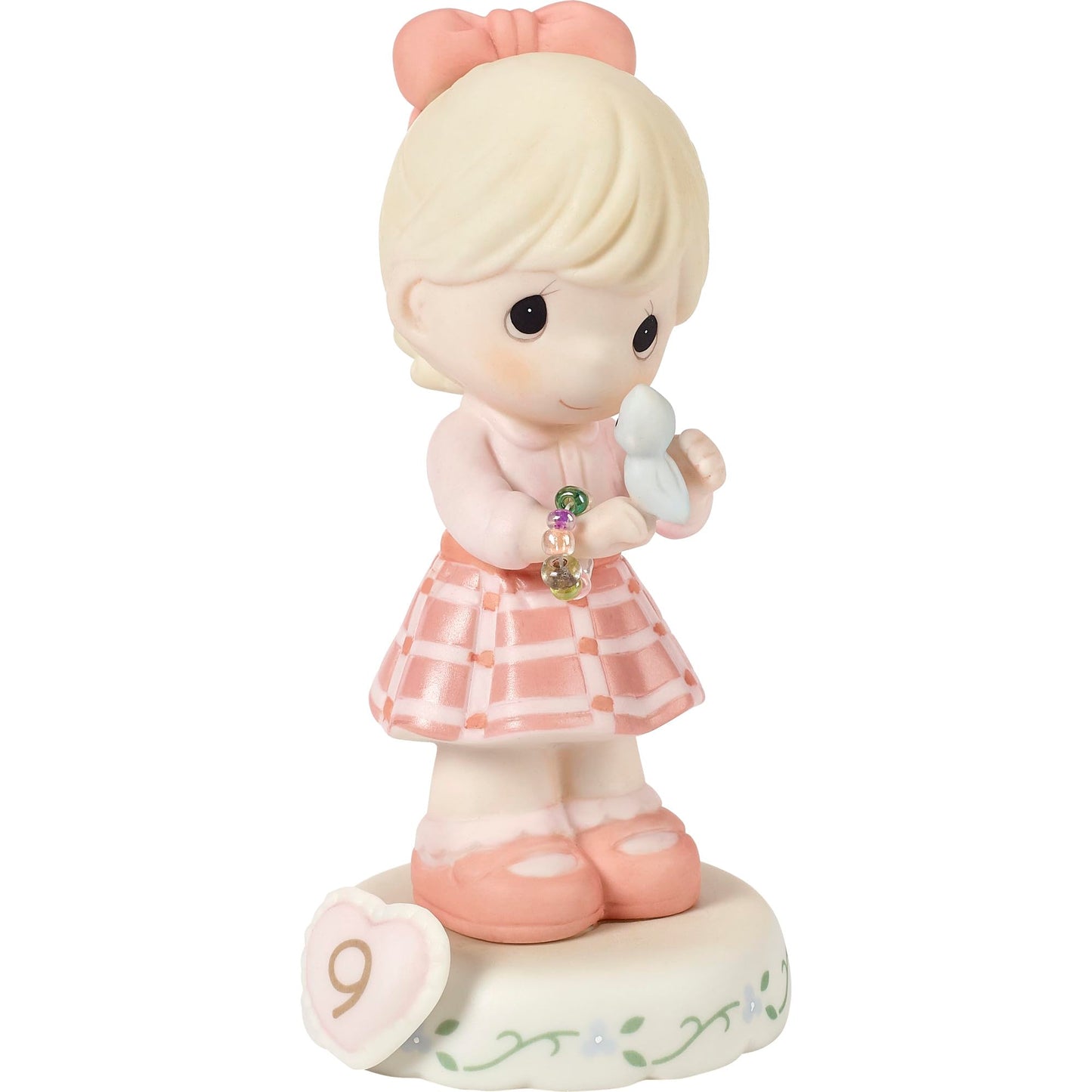 Precious Moments Growing In Grace Age 9 Blonde Girl Figurine, Count 1