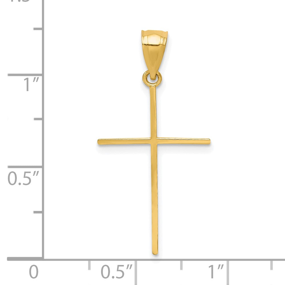 10k Gold Cross Pendant