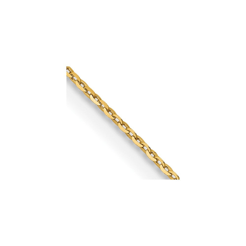 18K 1.15mm D/C Cable Chain
