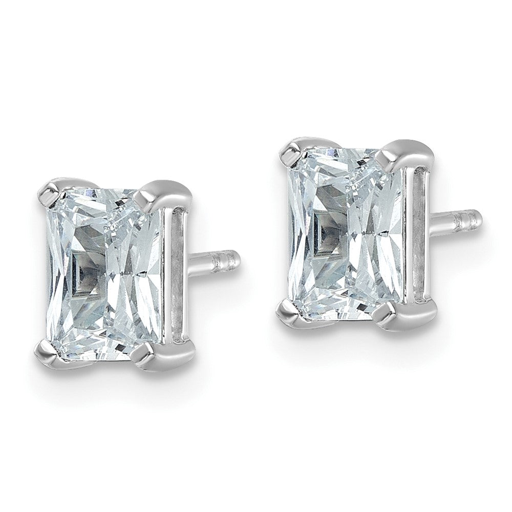14kw Radiant 5.5mm Post Earring Mountings