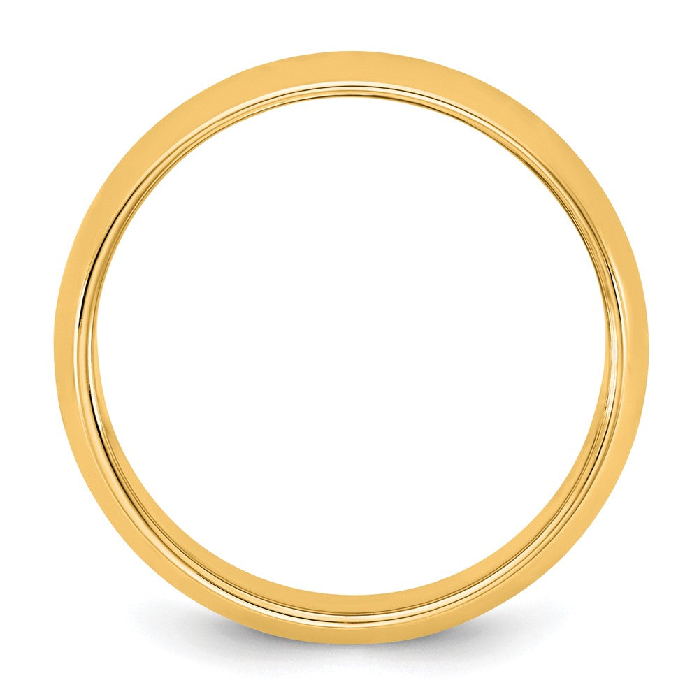 14KY 6.5mm Half Round Band Size 12