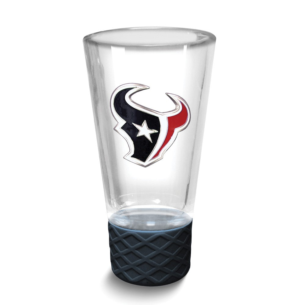NFL Houston Texans Collectors 4 oz. Shot Glass with Silicone Base