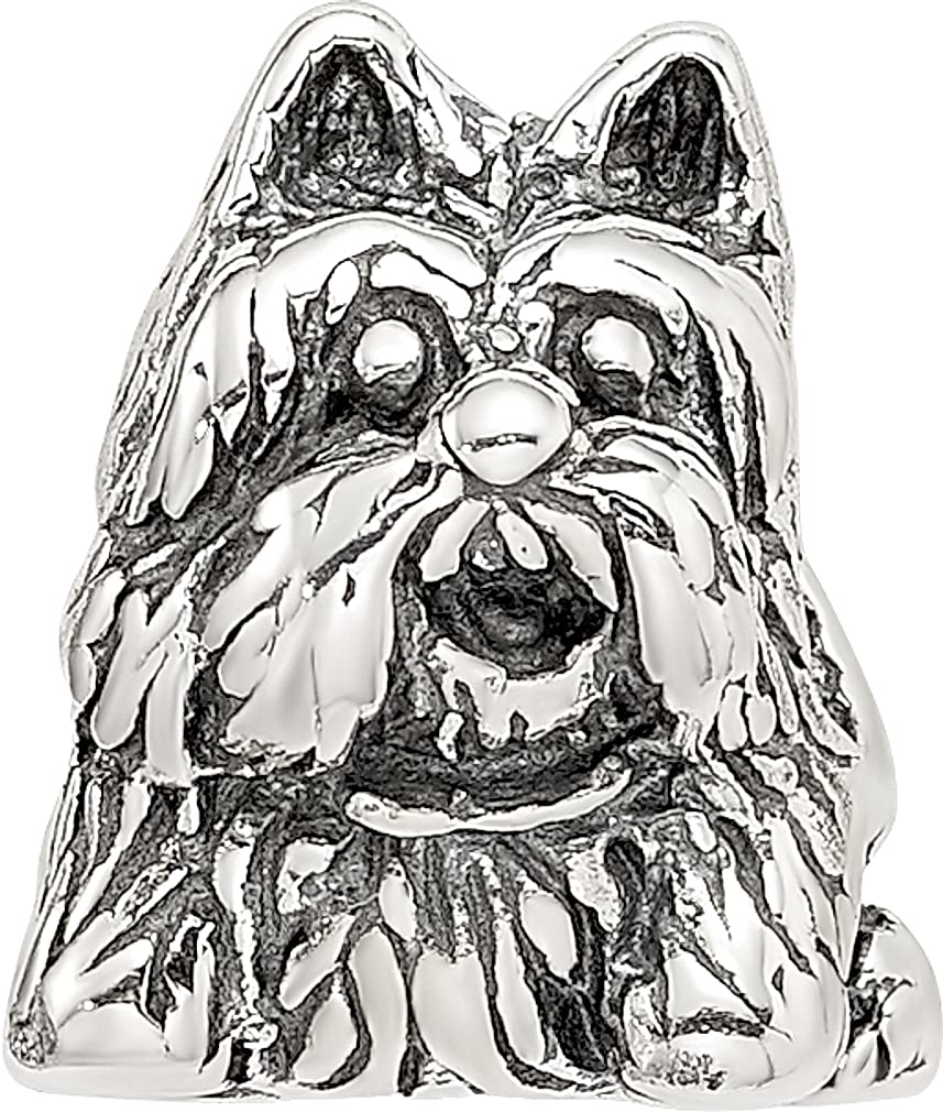 Sterling Silver Reflections Scottish Terrier Dog Bead