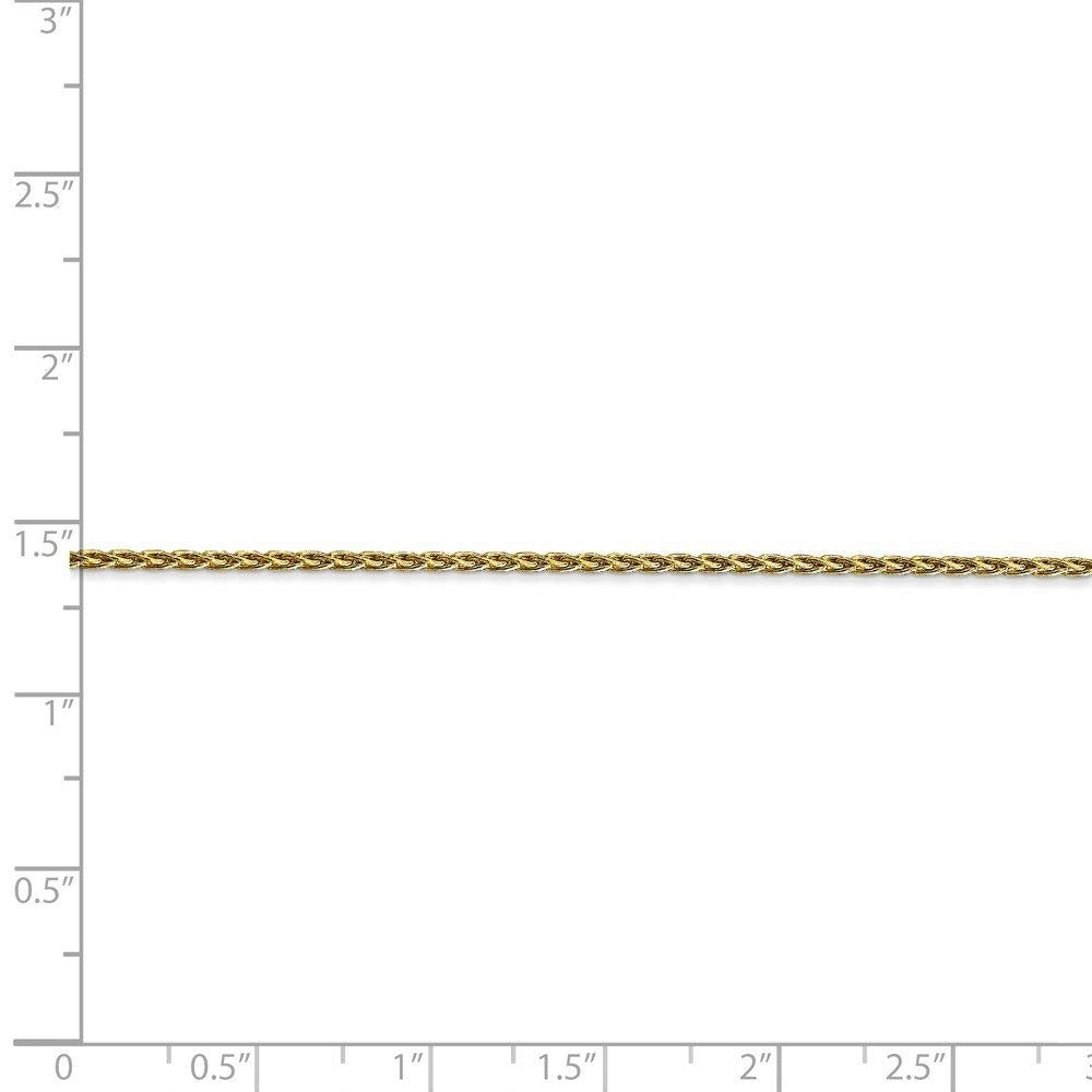 10k 1.5mm Parisian Wheat Chain