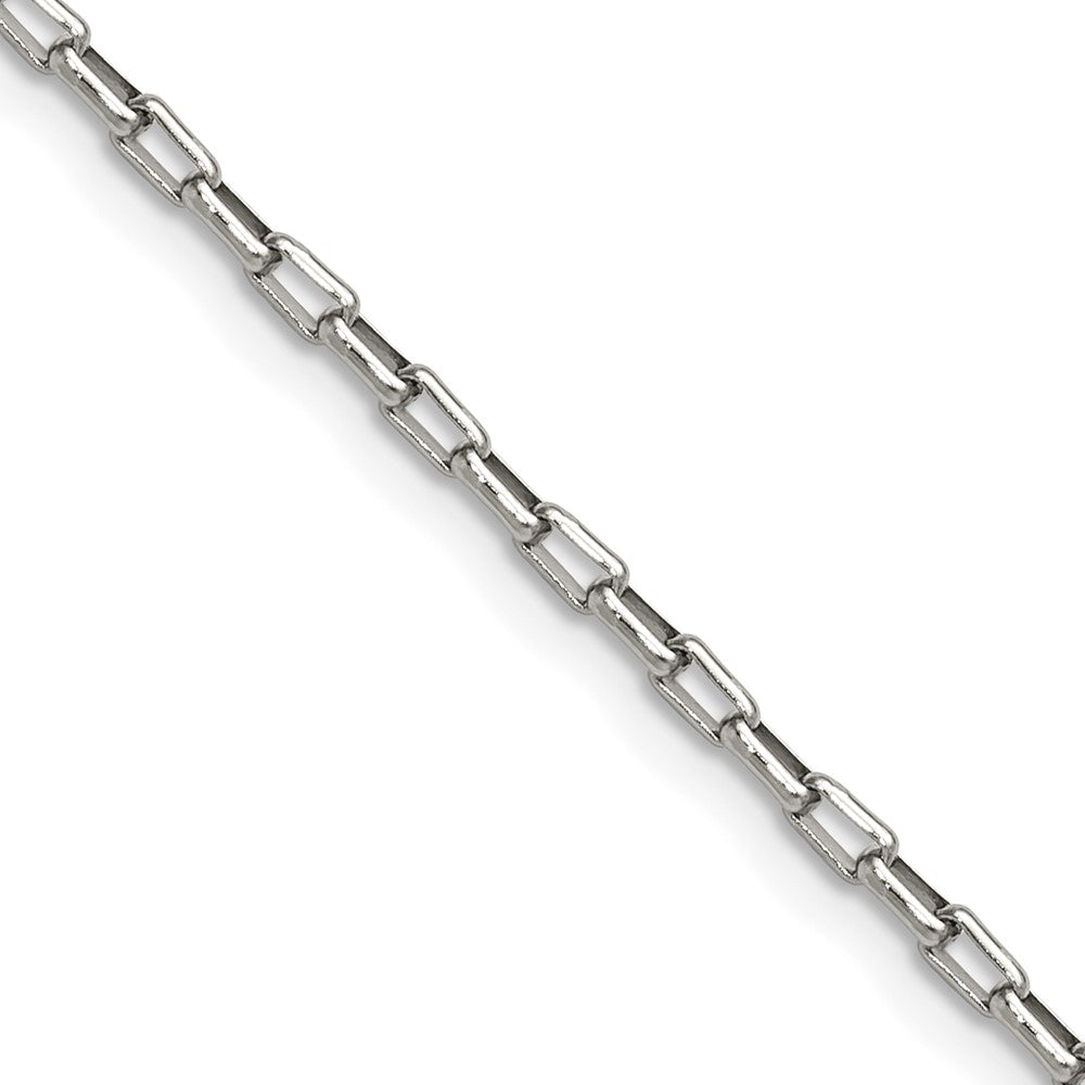 Chisel Stainless Steel Polished 2.2mm 18 inch Fancy Box/Paperclip Link Chain