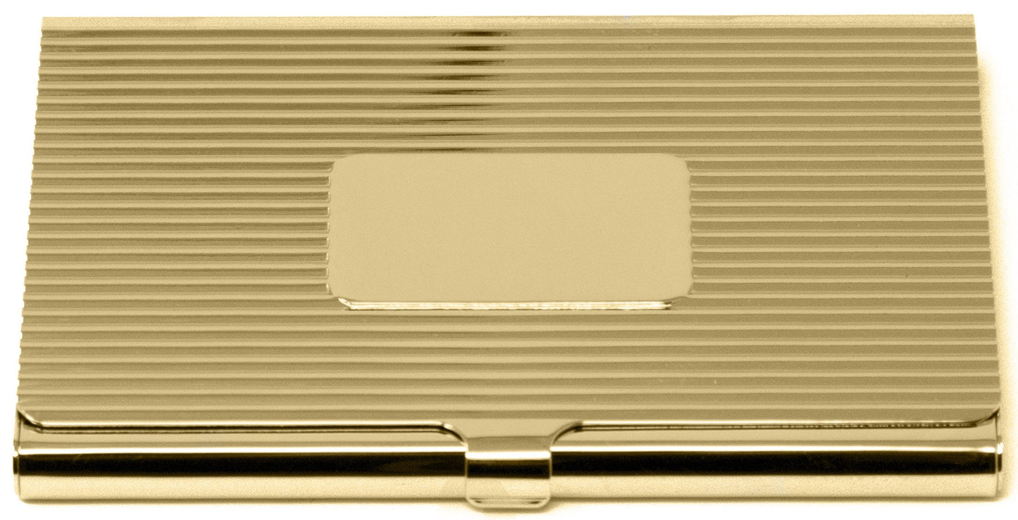 Gold-tone Business Card Case GM4948