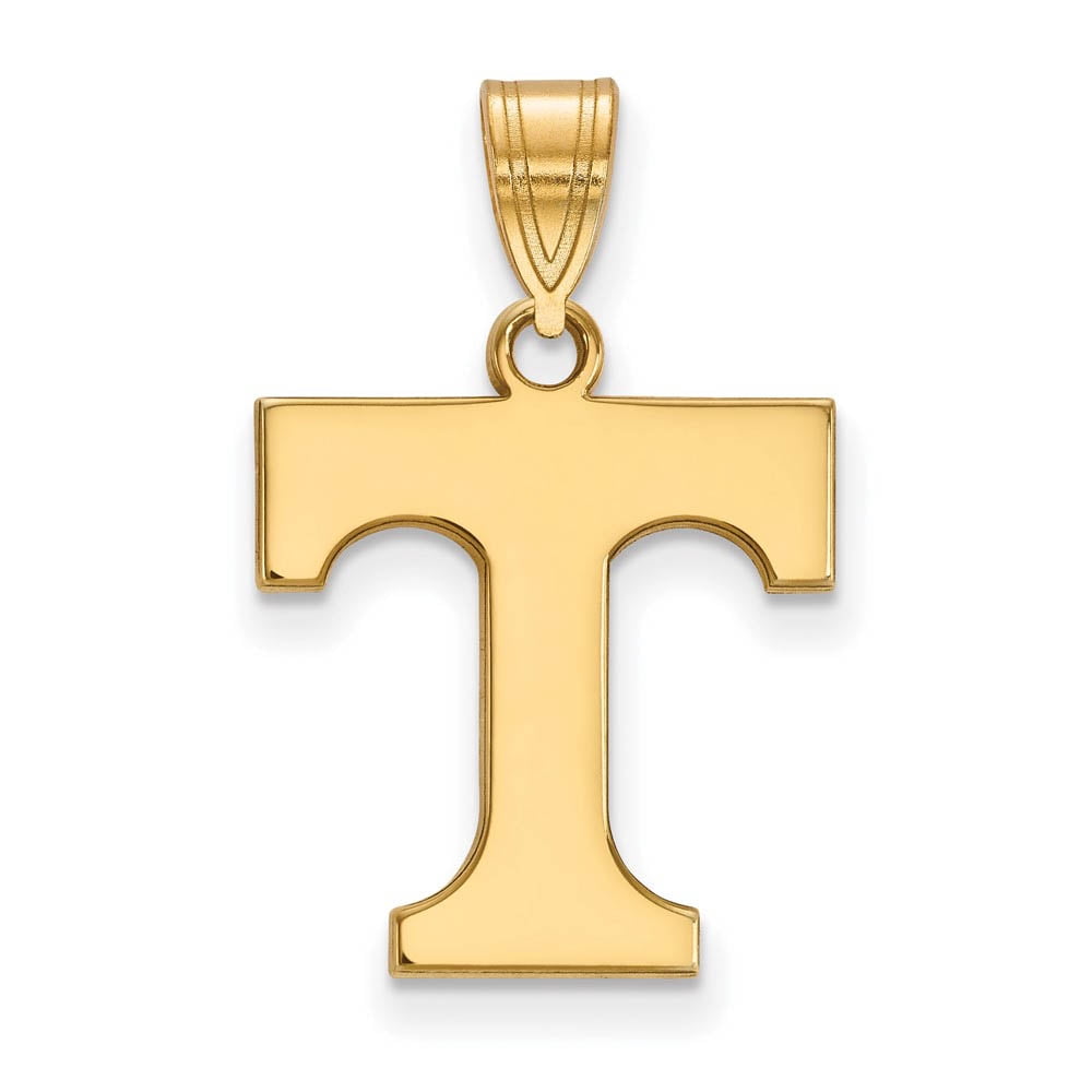 10k Gold LogoArt University of Tennessee Letter T Medium Pendant Q1Y003UTN
