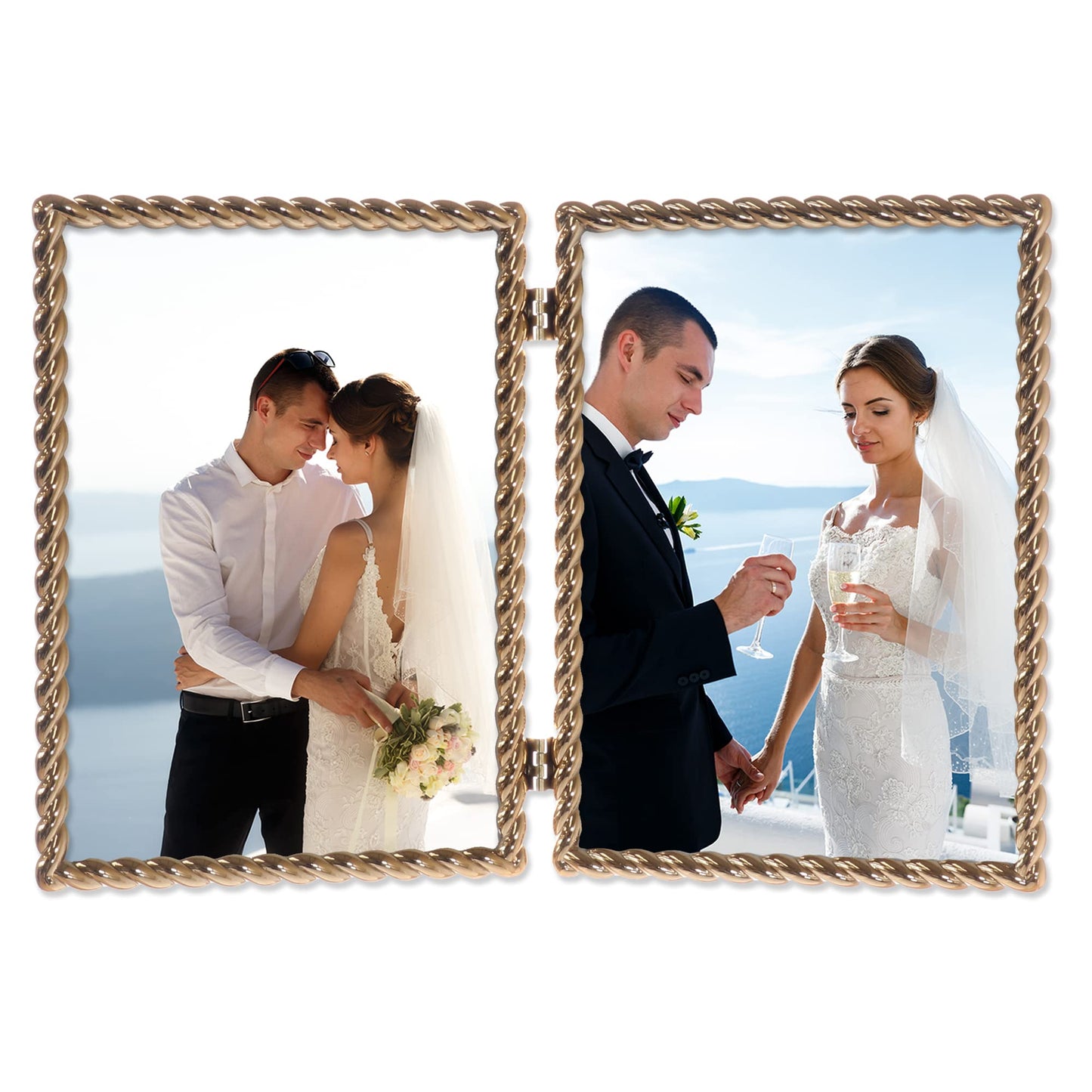 GOLDEN ROPE 5x7 Double frame - 5x7