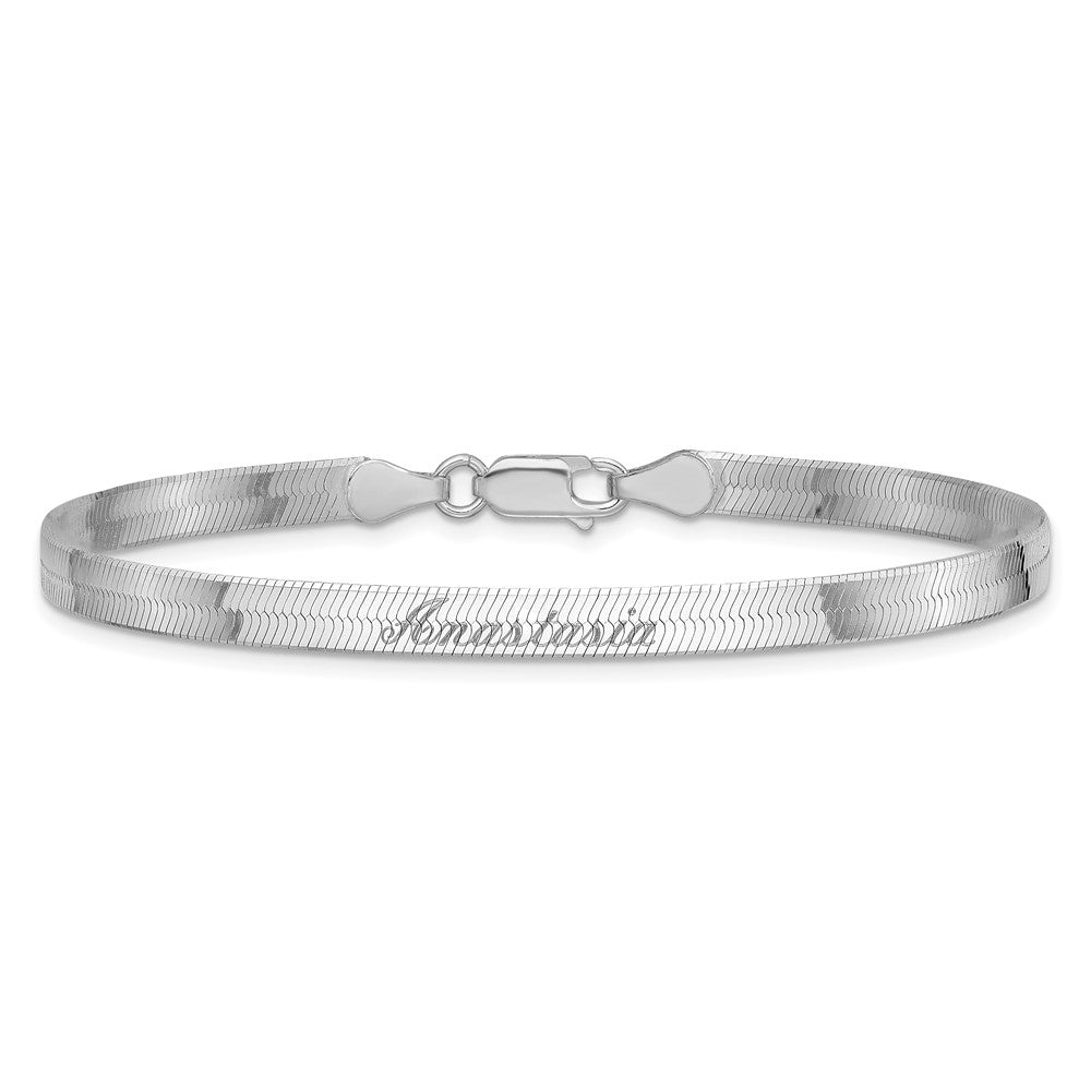 Sterling Silver 4.5mm Magic Herringbone Chain