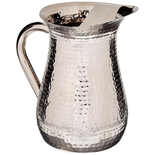 Leeber 72605 Hammered Pitcher With Ice Guard, 72 oz.