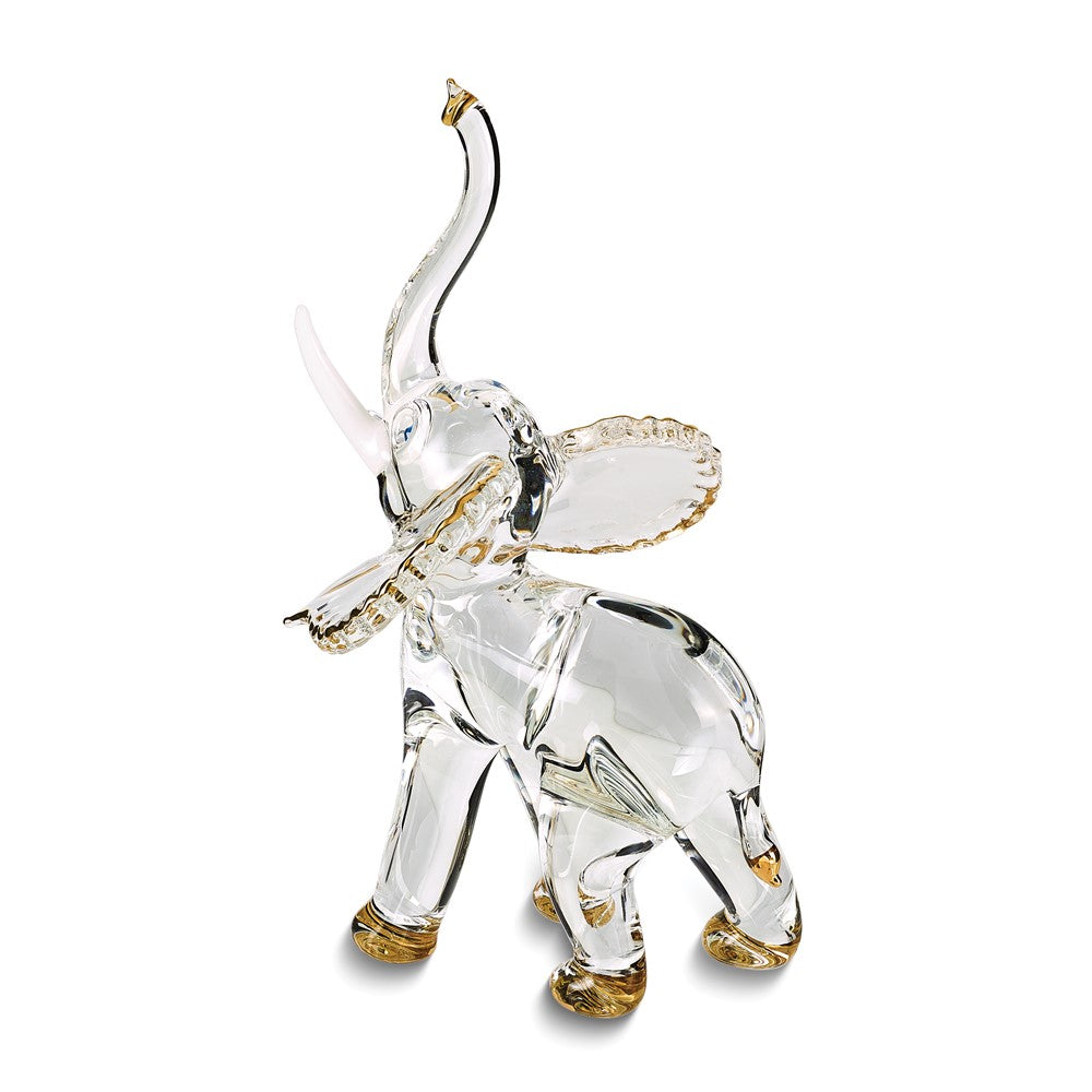 Glass Baron Elephant Handcrafted Glass 1 ea