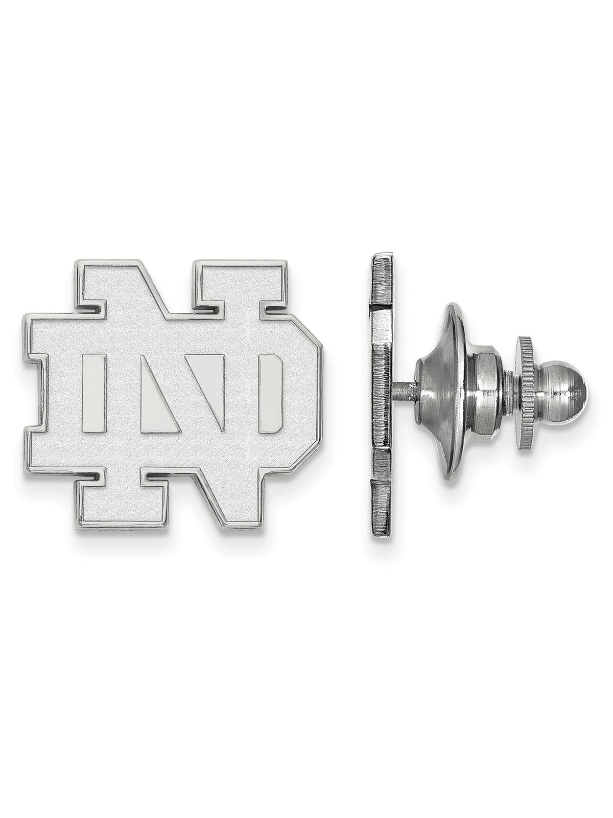 Sterling Silver University Of Notre Dame Tie Tac