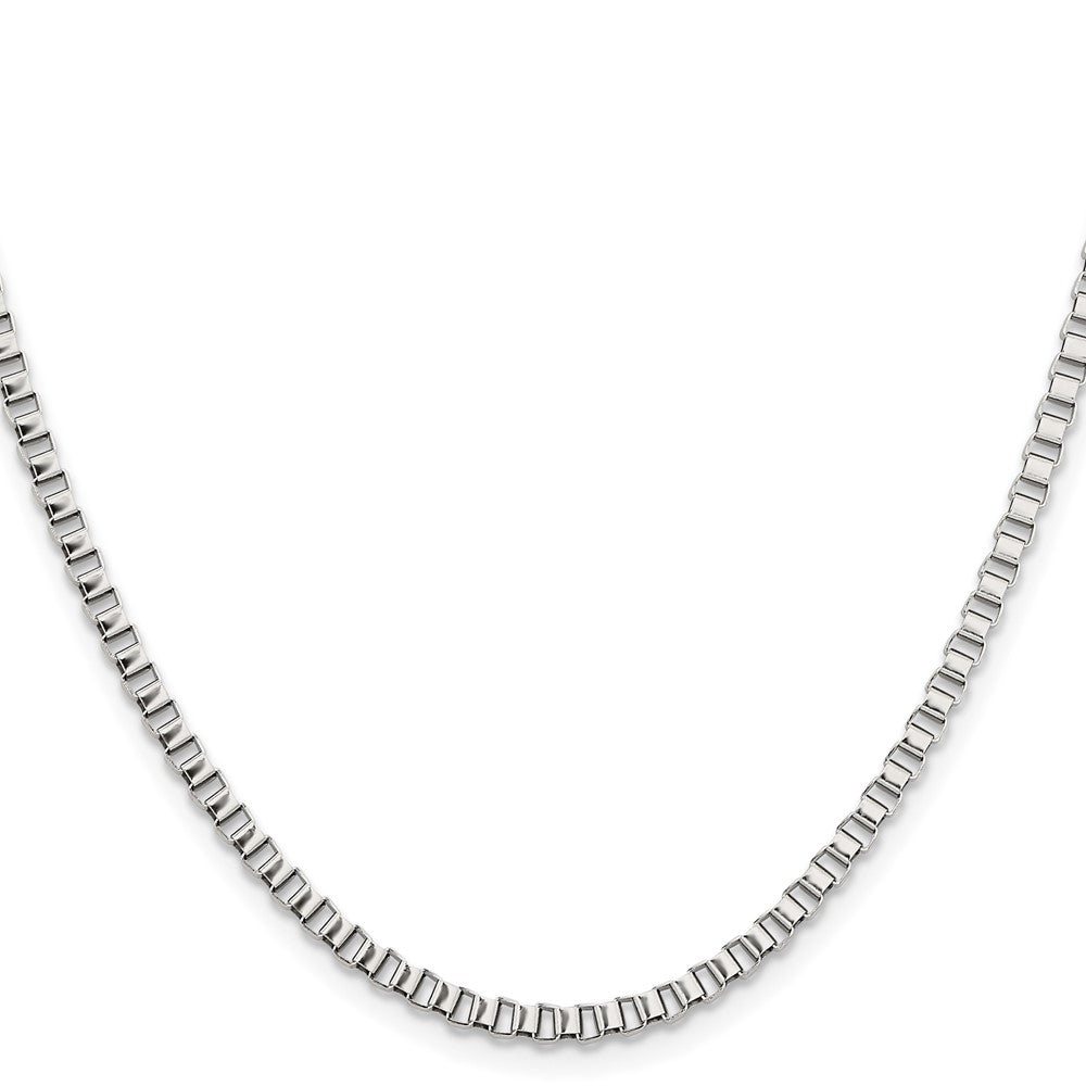 Stainless Steel Polished 3.2mm 20in Box Chain