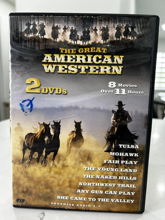 The Great American Western - 2 DVD Set - Tulsa, Mohawk, Fair Play, The Young Land, The Naked Hills, Northwest Trail, Any Gun Can Play, She Came to the Valley [DVD]