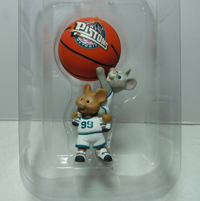 Detriot Pistons mouse 1999 Hallmark Keepsake Ornament